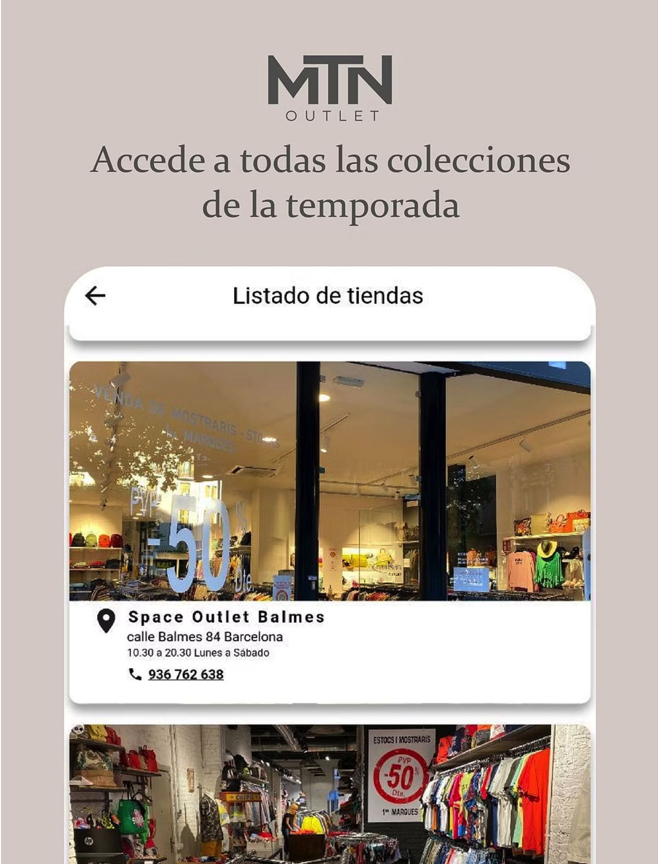 app outlet ropa